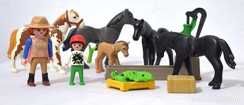 Playmobil: Playmobil. Abrevadero de caballos