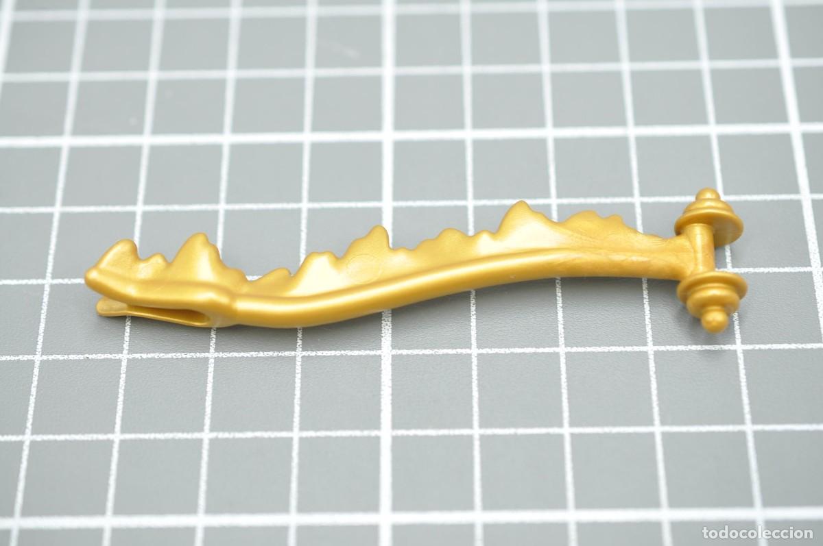 Playmobil: CJ0718 Playmobil, arnes rienda dorado caballito de mar