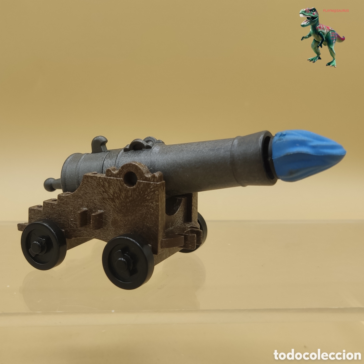 Playmobil: Playmobil ca&ntilde;on con proyectil barco pirata fantasma pieza artilleria 4671 4800 5900 4164 4806 4928