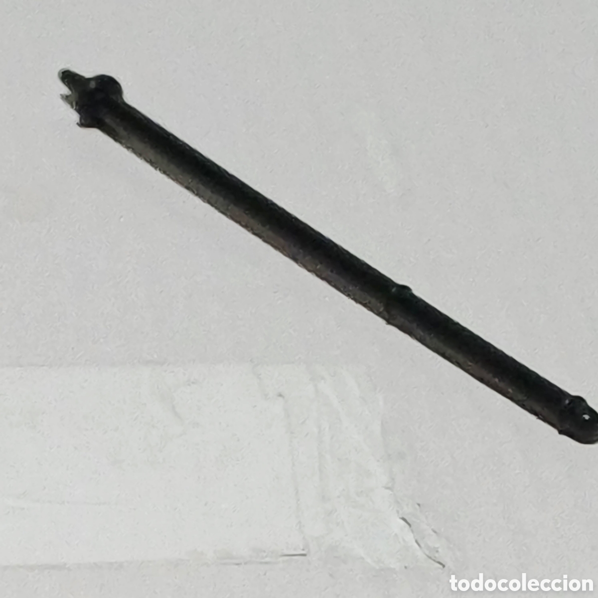 Playmobil: Pieza playmobil lanza justa mastil negro medieval 10,5 cm largo