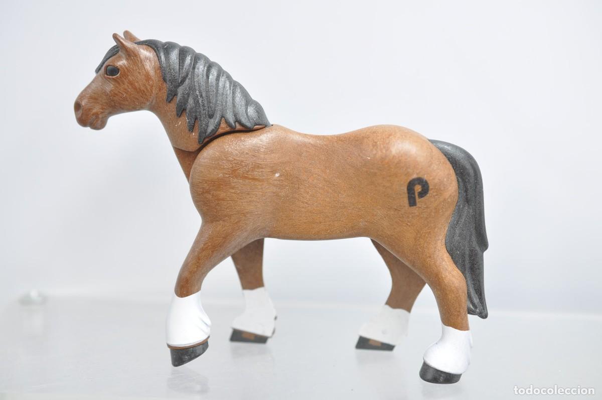 Playmobil: VEK100 Playmobil, caballo percher&oacute;n
