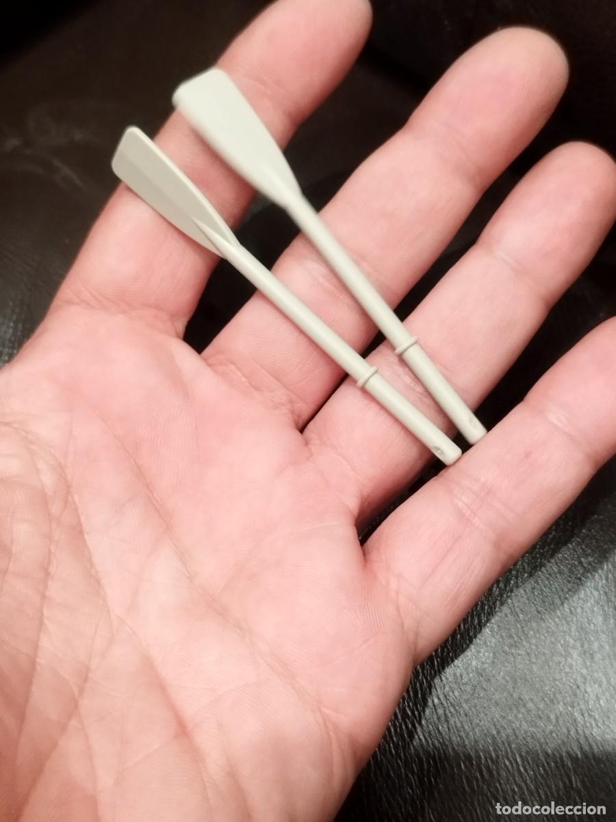 Playmobil: Figura Playmobil, dos, pareja de remos para barca pirata.