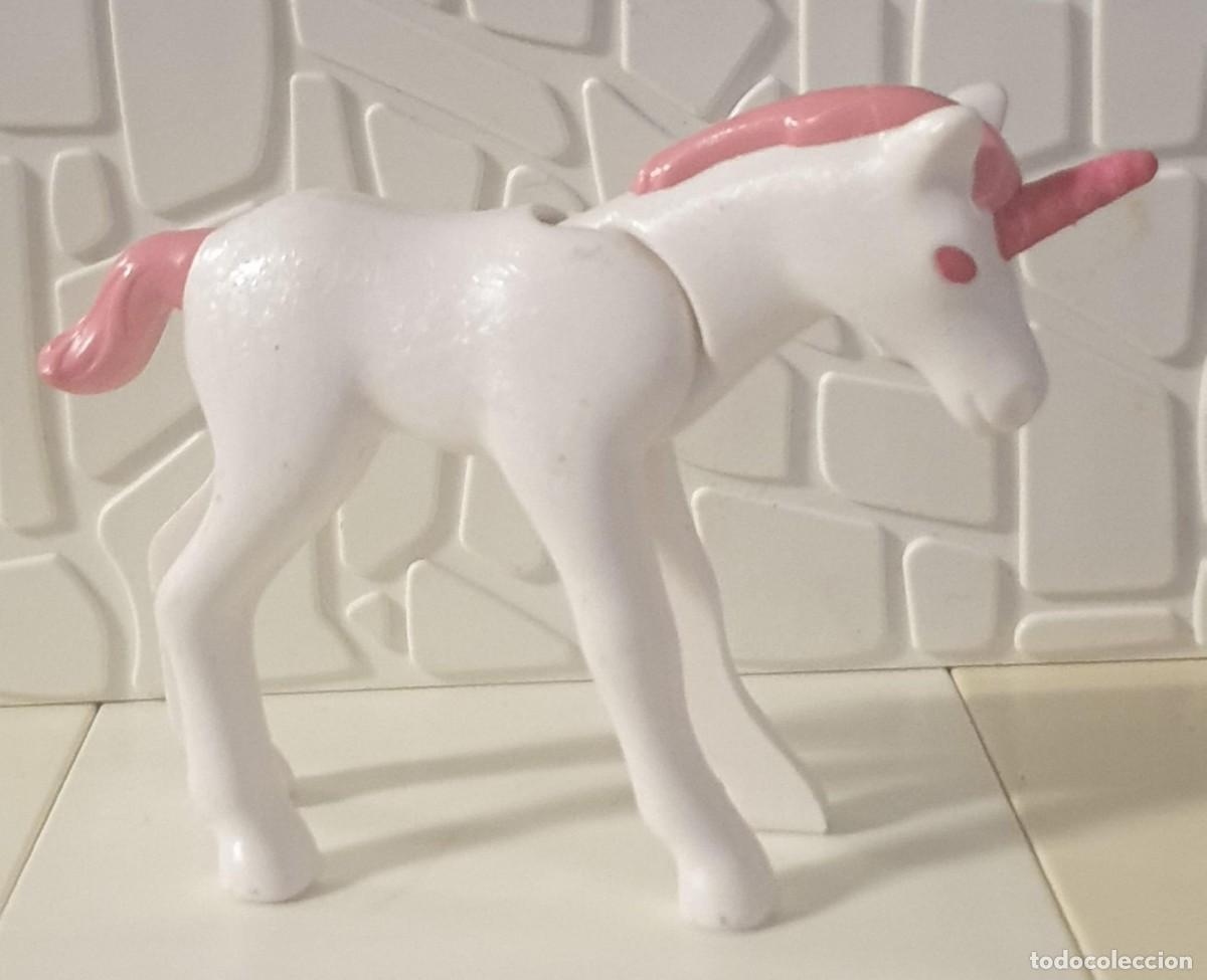 Playmobil: Playmobil Unicornio Blanco Pelo Rosa
