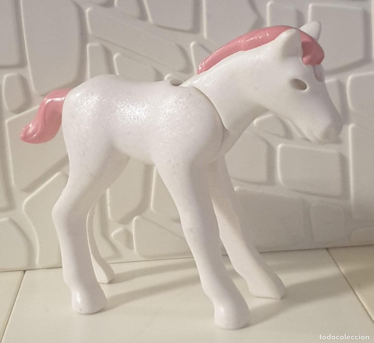 Playmobil: Playmobil Unicornio Blanco Pelo Rosa