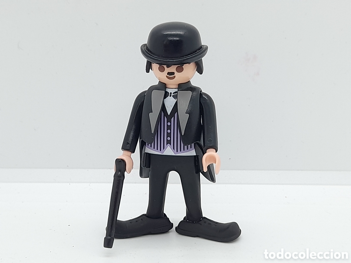 Playmobil: PLAYMOBIL. CHAPLIN. CHARLOT. CUSTOM - Foto 1