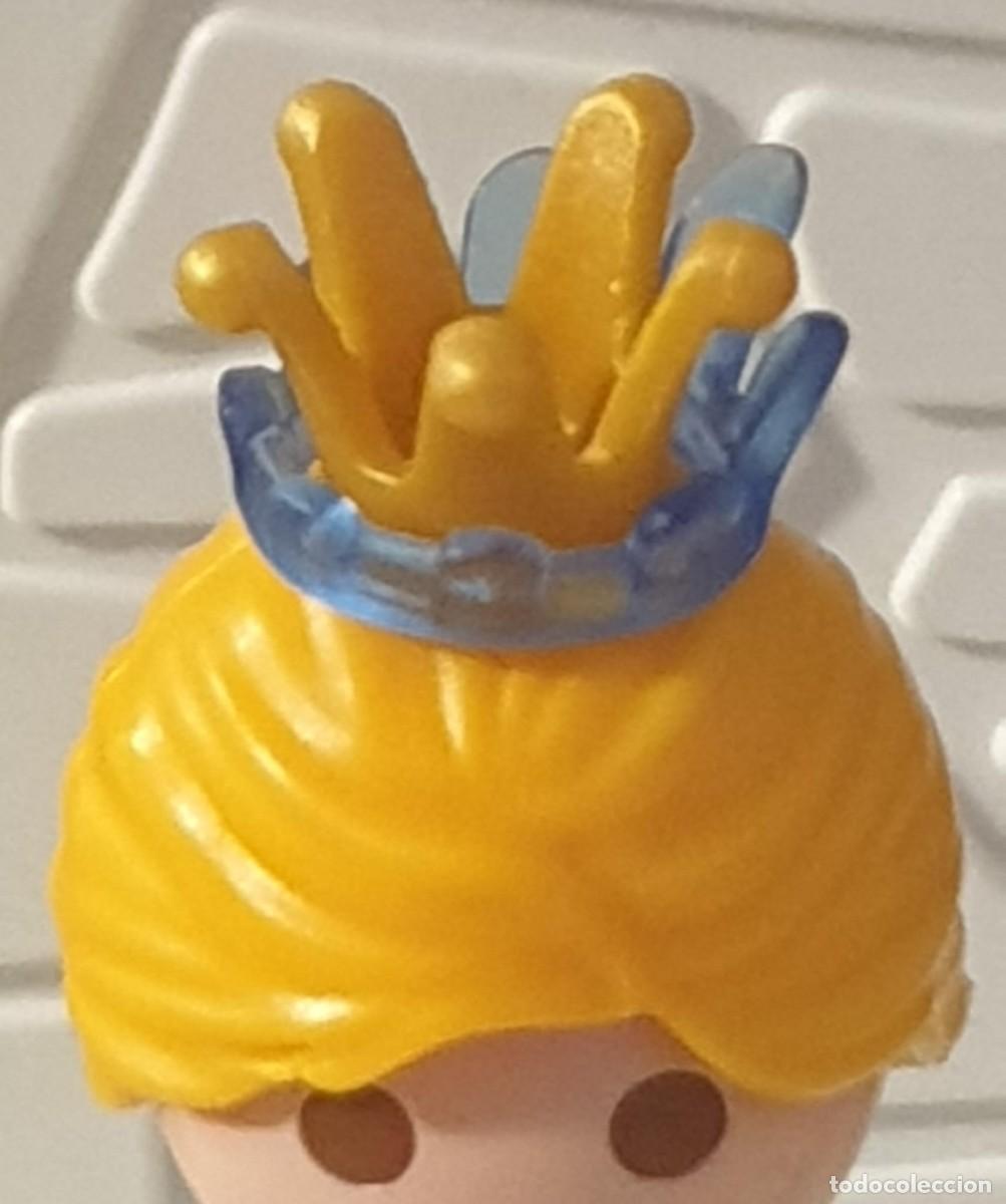 Playmobil: Playmobil Pelo Rubio con Corona