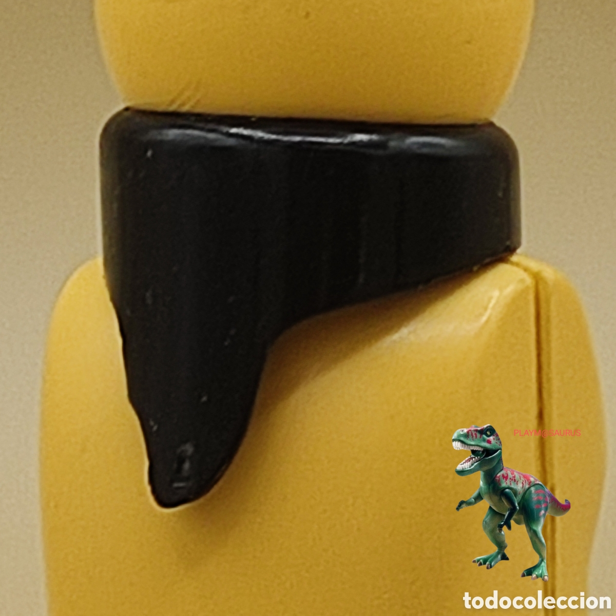 Playmobil: PLAYMOBIL pa&ntilde;uelo negro antiguo mascara forajido bandido cowboy ladron bandana 3240 3241 3243 3407