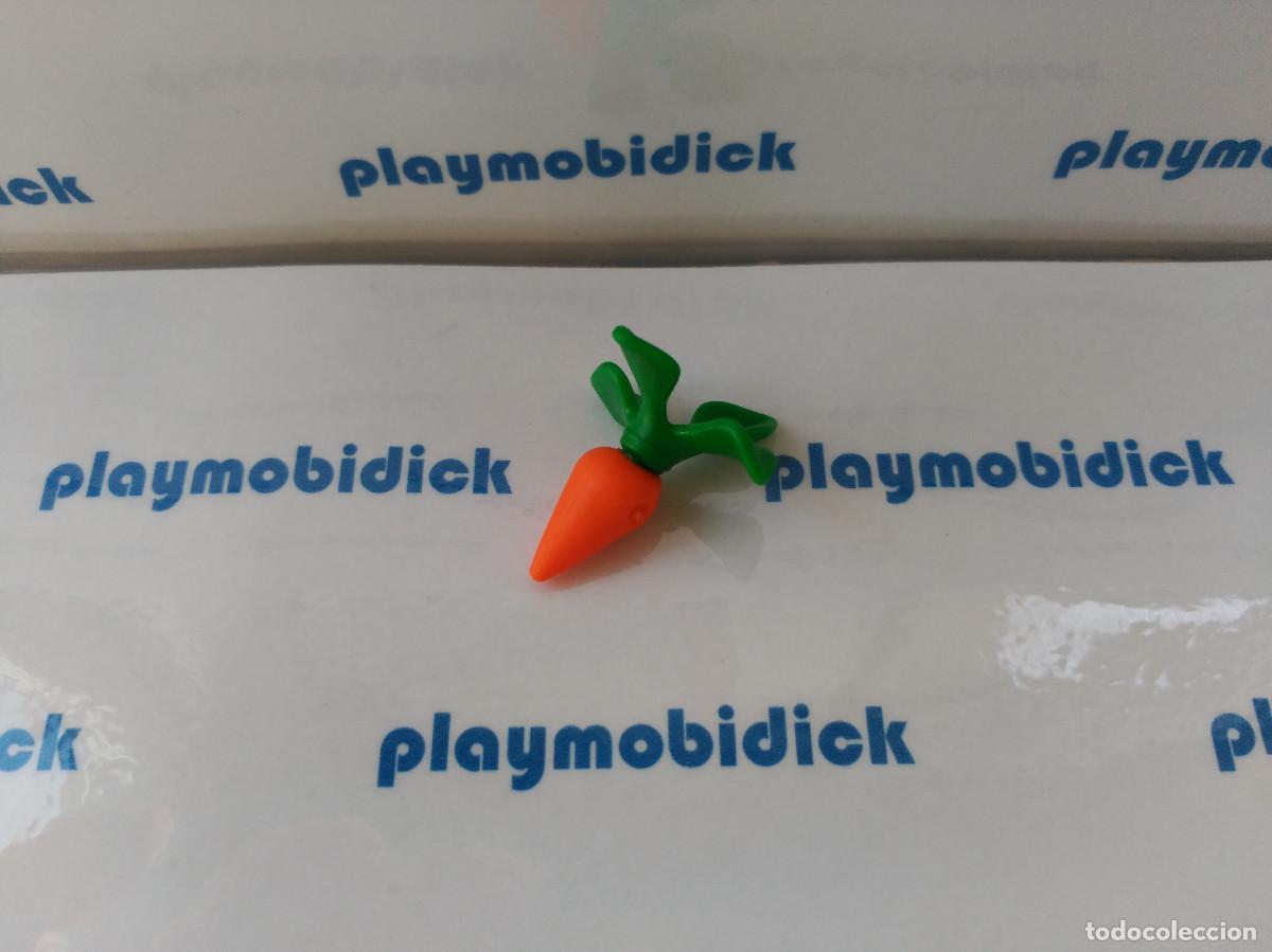Playmobil: Playmobil nabo naranja fruteria comida mercado verdura hortaliza
