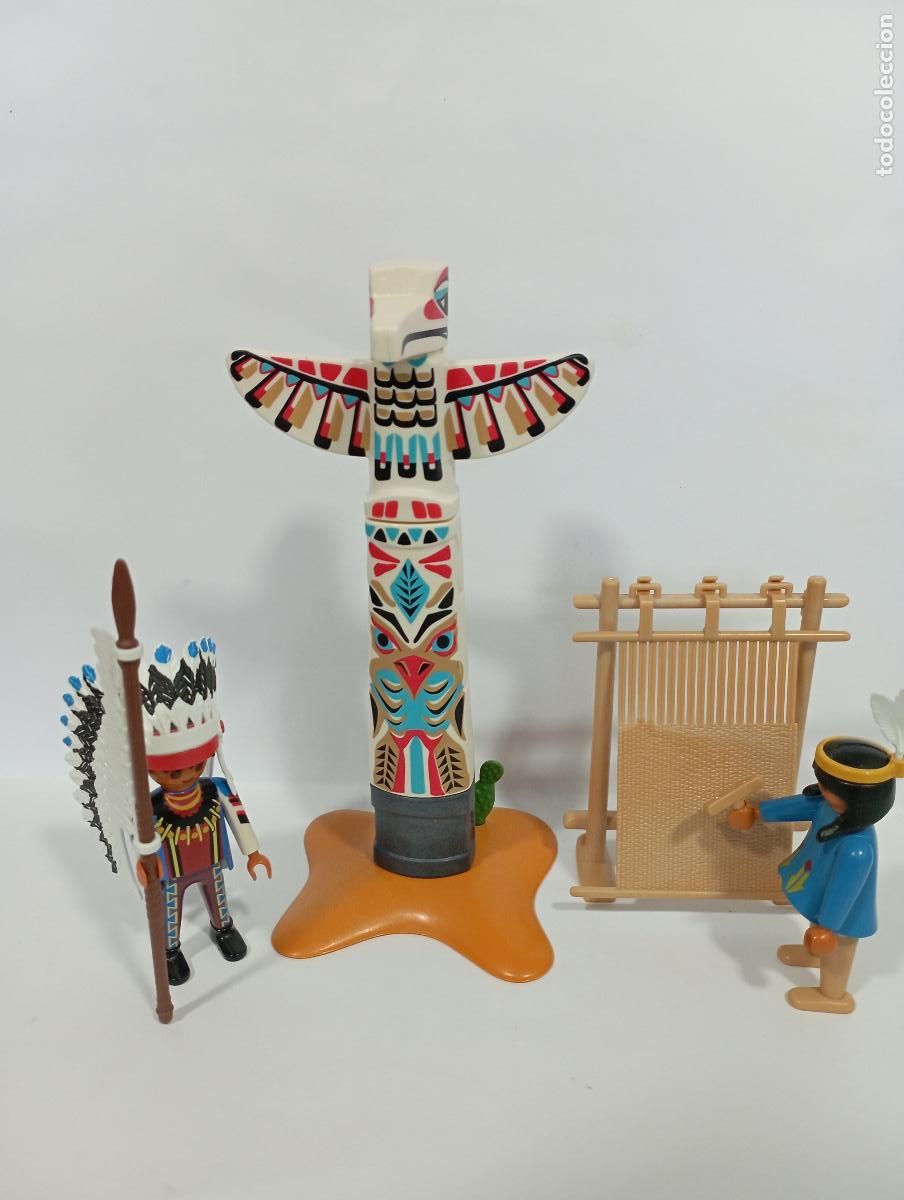 Playmobil: PLAYMOBIL FIGURAS Y ACCESORIOS INDIOS - Foto 4