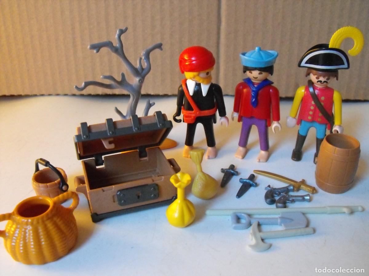 Playmobil: PLAYMOBIL. Grupo de piratas. Ref. 3794.