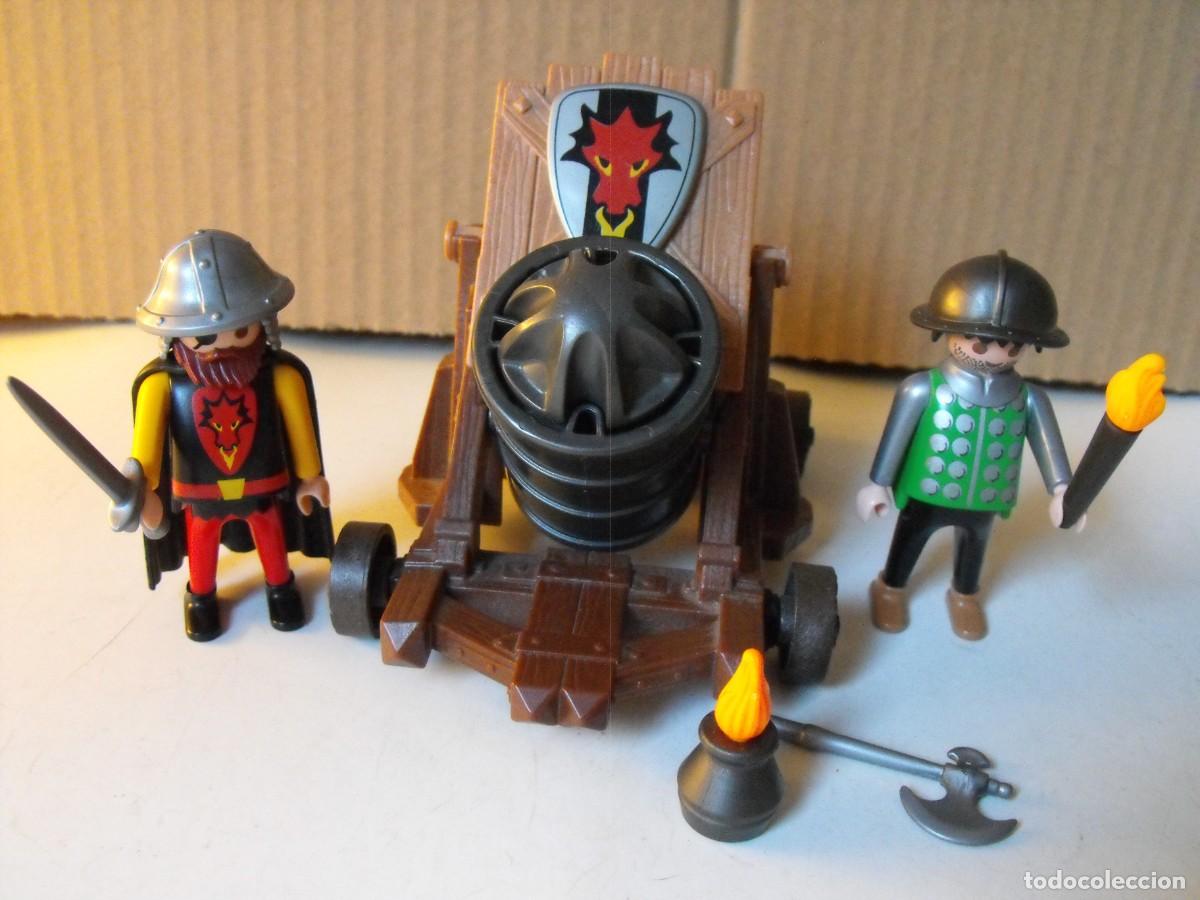 Playmobil: PLAYMOBIL. Ca&ntilde;&oacute;n, ob&uacute;s medieval. De la ref.3320.