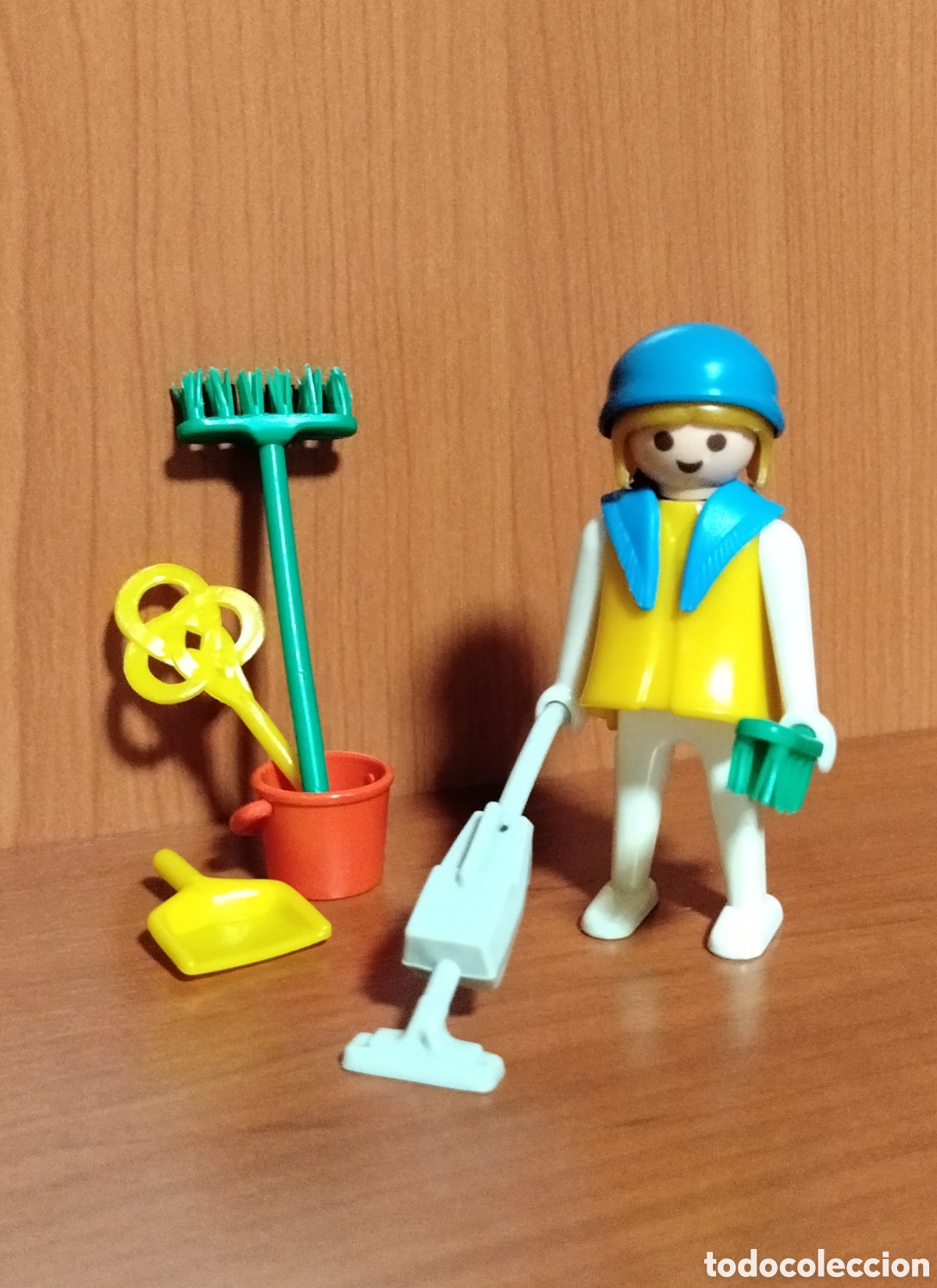 Playmobil: Playmobil Clicka de limpieza con todos los accesorios de Referencia 3315
