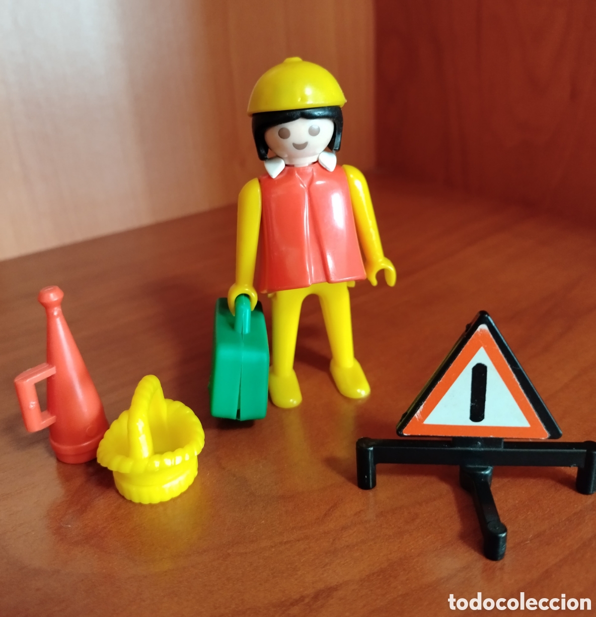 Playmobil: Playmobil Figura Conductora coche Referencia 3210