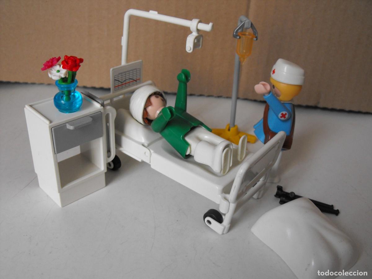 Playmobil: PLAYMOBIL. Habitaci&oacute;n de hospital. Primera &eacute;poca.