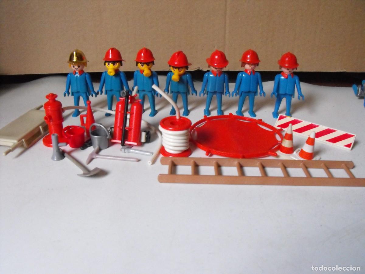 Playmobil: PLAYMOBIL, Equipo de bomberos. Primera &eacute;poca. Ref. 3403. - Foto 1