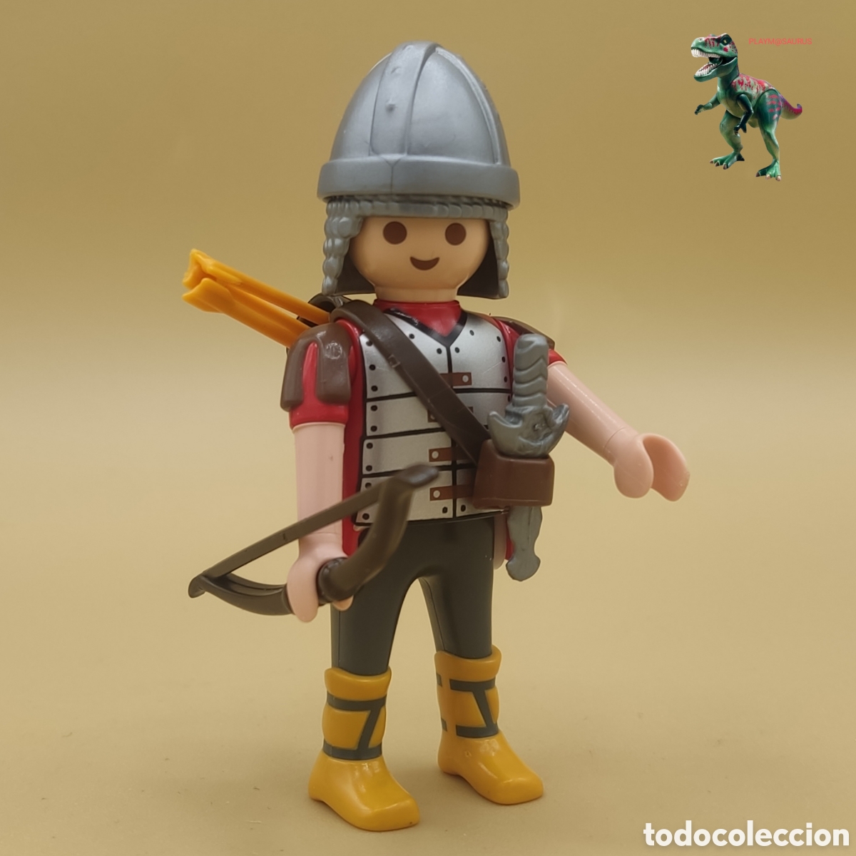 Playmobil: Playmobil figura arquero asirio romano soldado legion extranjera legionario guerrero medieval