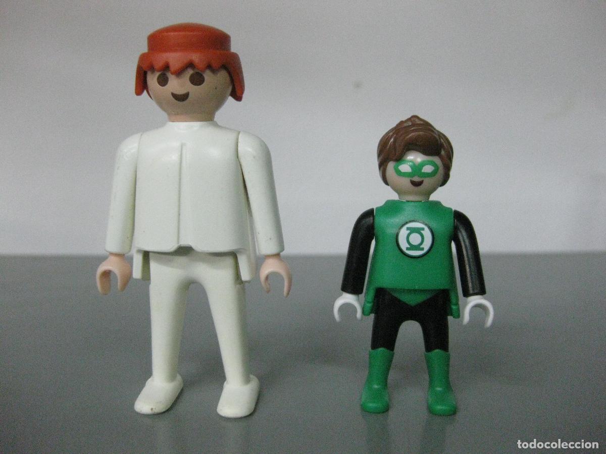 Playmobil: playmobil LINTERNA VERDE superheroes dc KINDER HUEVO SORPRESA -NEW -FIGURA GRANDE NO INCLUIDA-