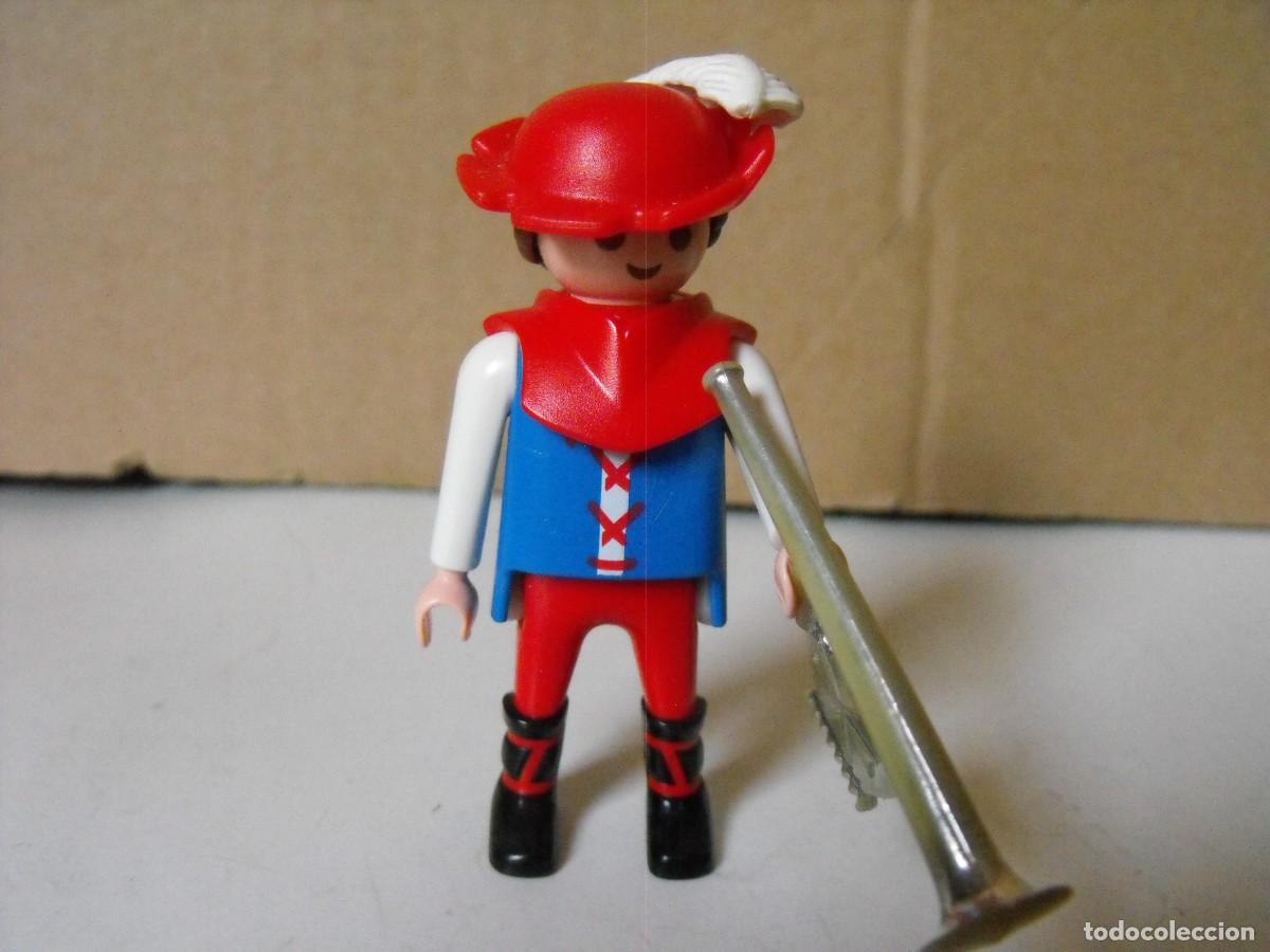 Playmobil: PLAYMOBIL. Soldado, guerrero trompetero medieval.