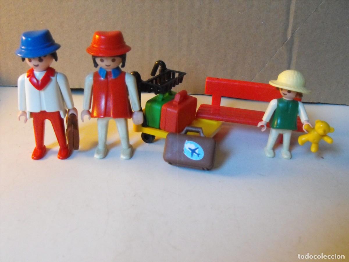 Playmobil: PLAYMOBIL. Familia de viajeros. Primera &eacute;poca.