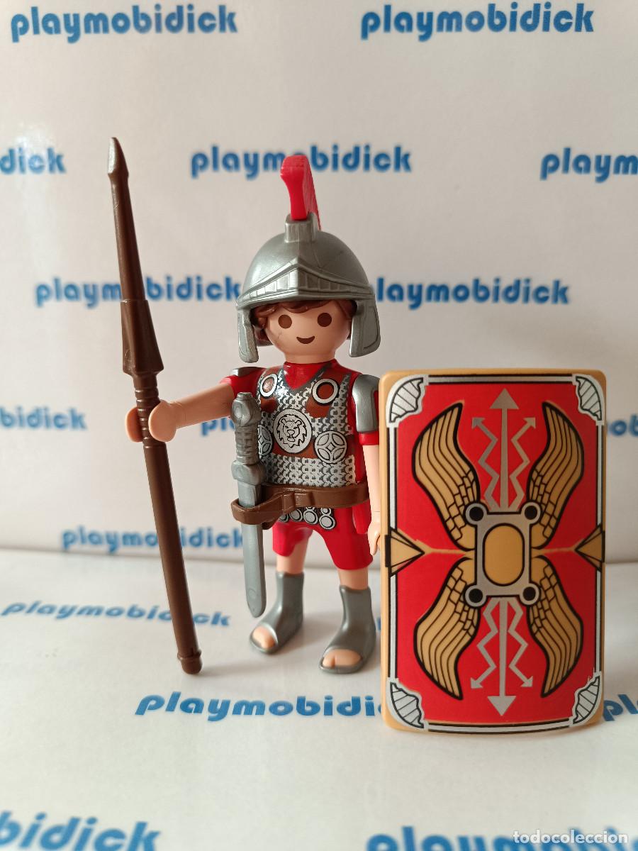 Playmobil: Playmobil legionario romano belen con penacho rojo
