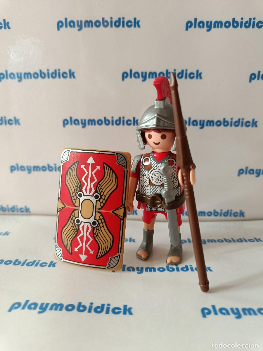 Playmobil: Playmobil legionario romano belen con penacho rojo
