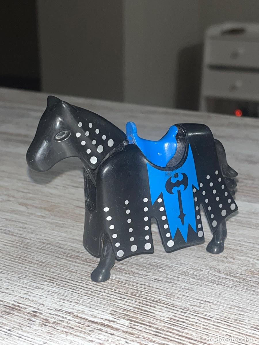 Playmobil: Caballo Medieval con gualdrapa complemento accesorios Playmobil - Foto 1