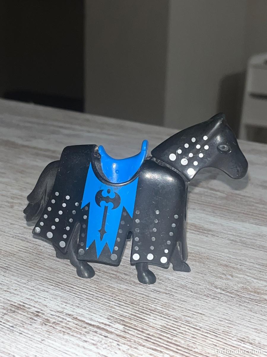 Playmobil: Caballo Medieval con gualdrapa complemento accesorios Playmobil - Foto 2