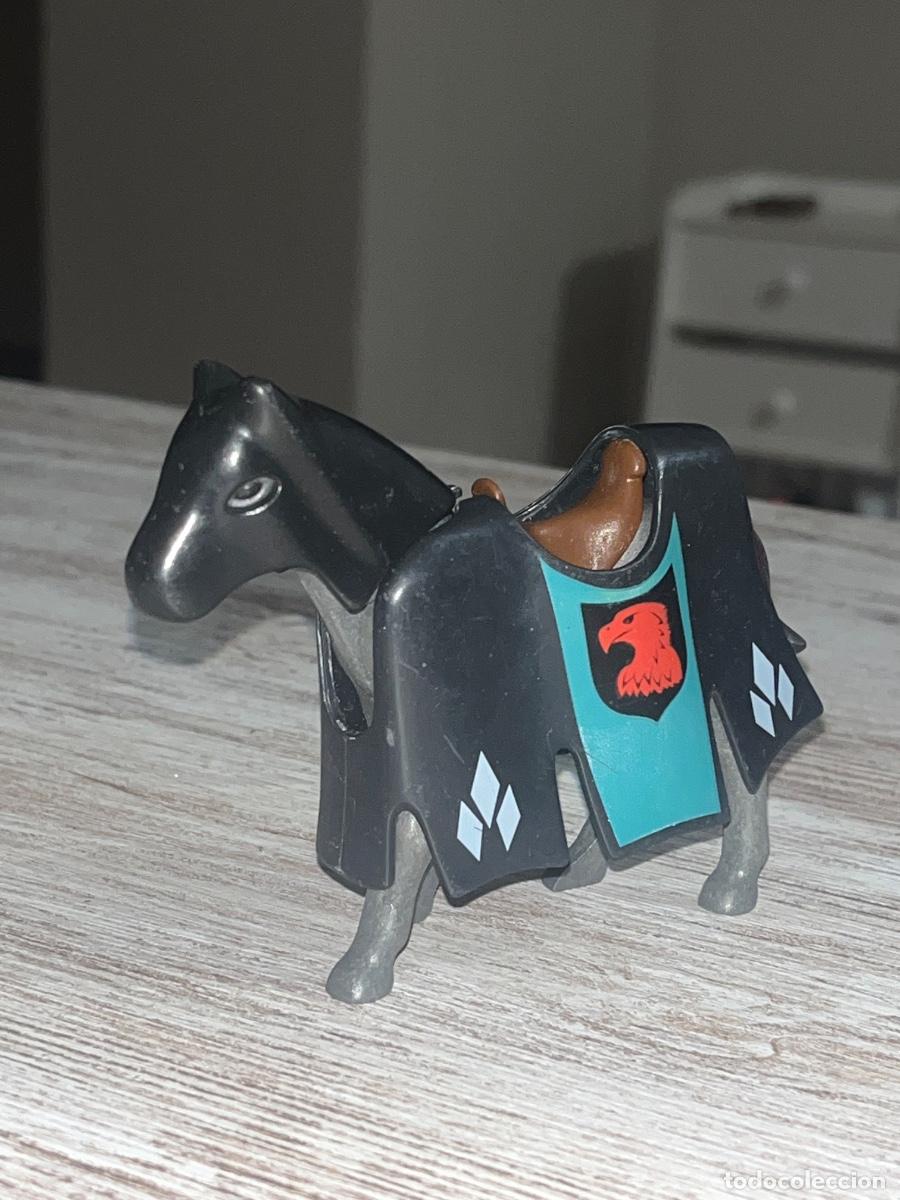 Playmobil: Caballo Medieval con gualdrapa complemento accesorios Playmobil - Foto 1