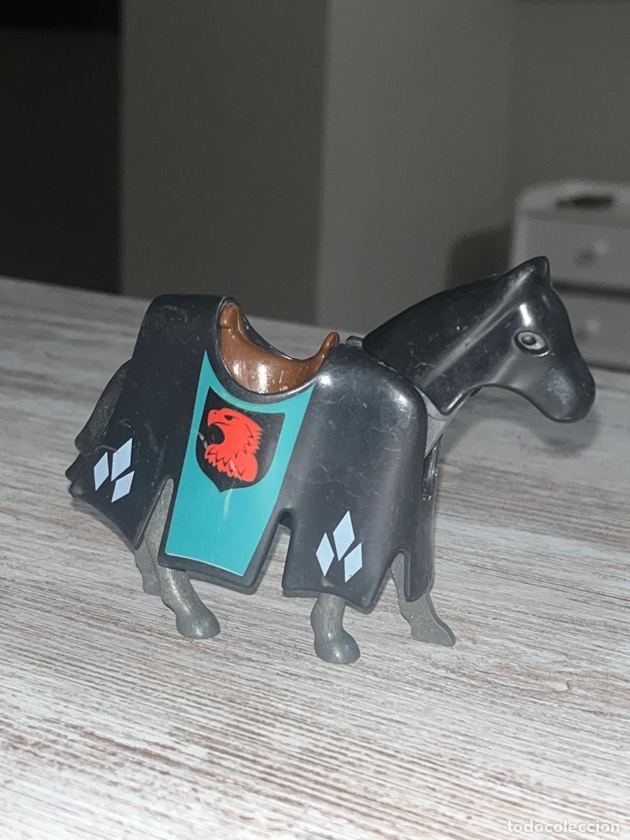 Playmobil: Caballo Medieval con gualdrapa complemento accesorios Playmobil - Foto 2