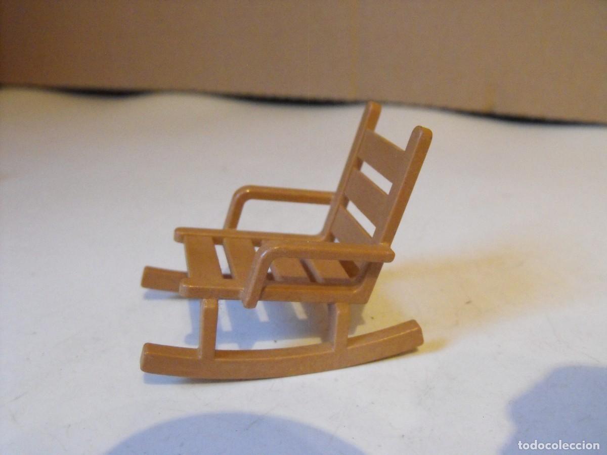 Playmobil: PLAYMOBIL. Sill&oacute;n mecedora. Oeste. De la ref. 4398. - Foto 1