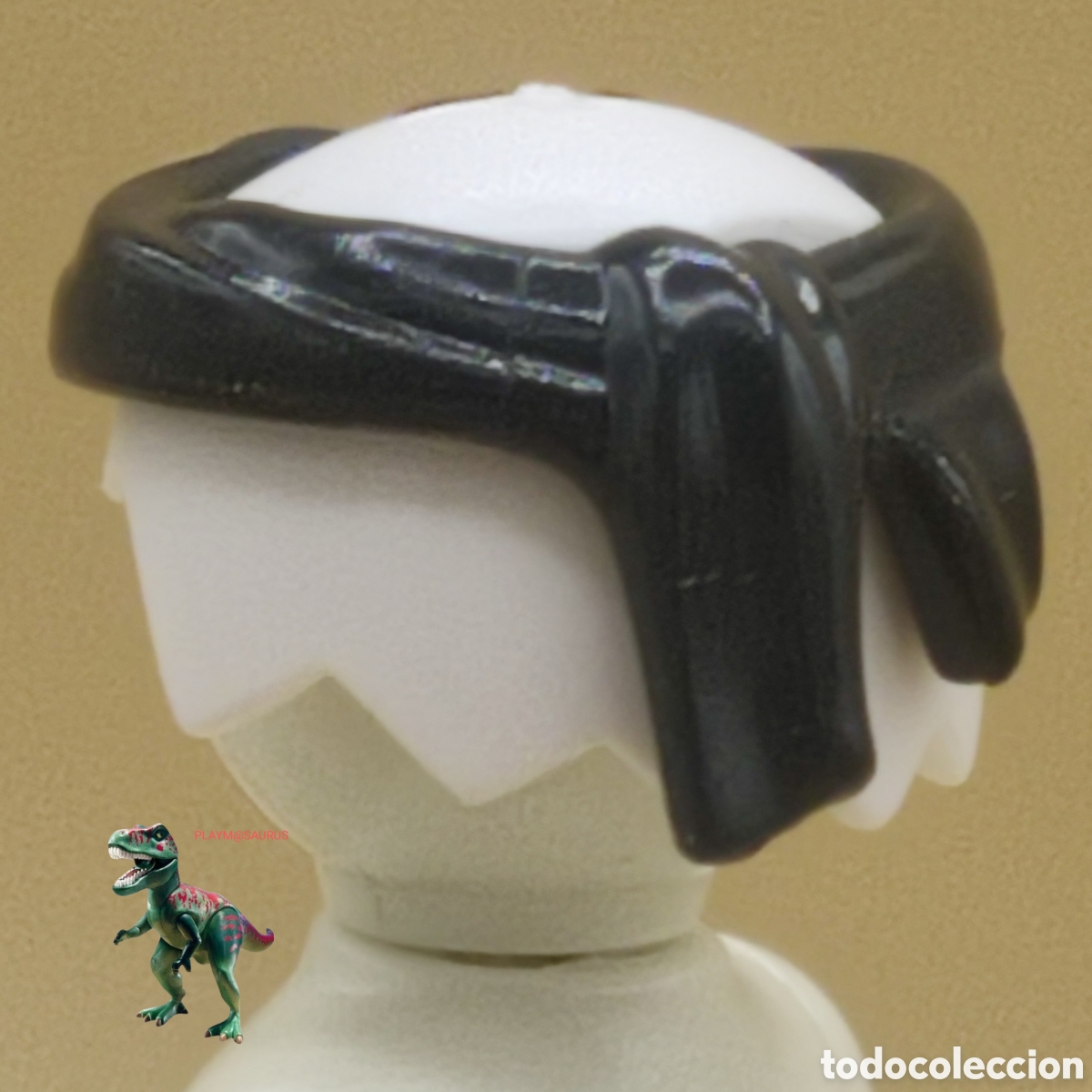 Playmobil: Playmobil cinta de pelo lazo negro pirata karateka herrero 3016 3125 3133 3174 3619 3900 5733 5810