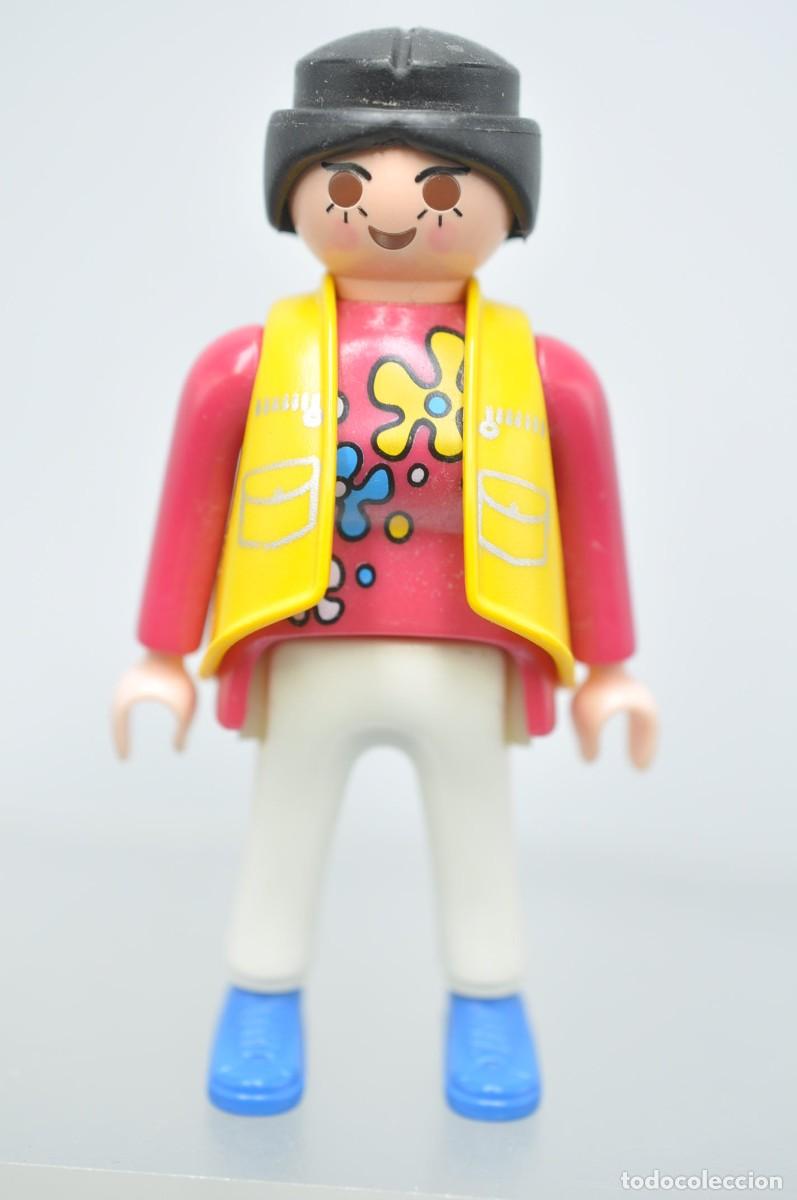Playmobil: FIG107 Playmobil, figura mujer, ciudad hippy