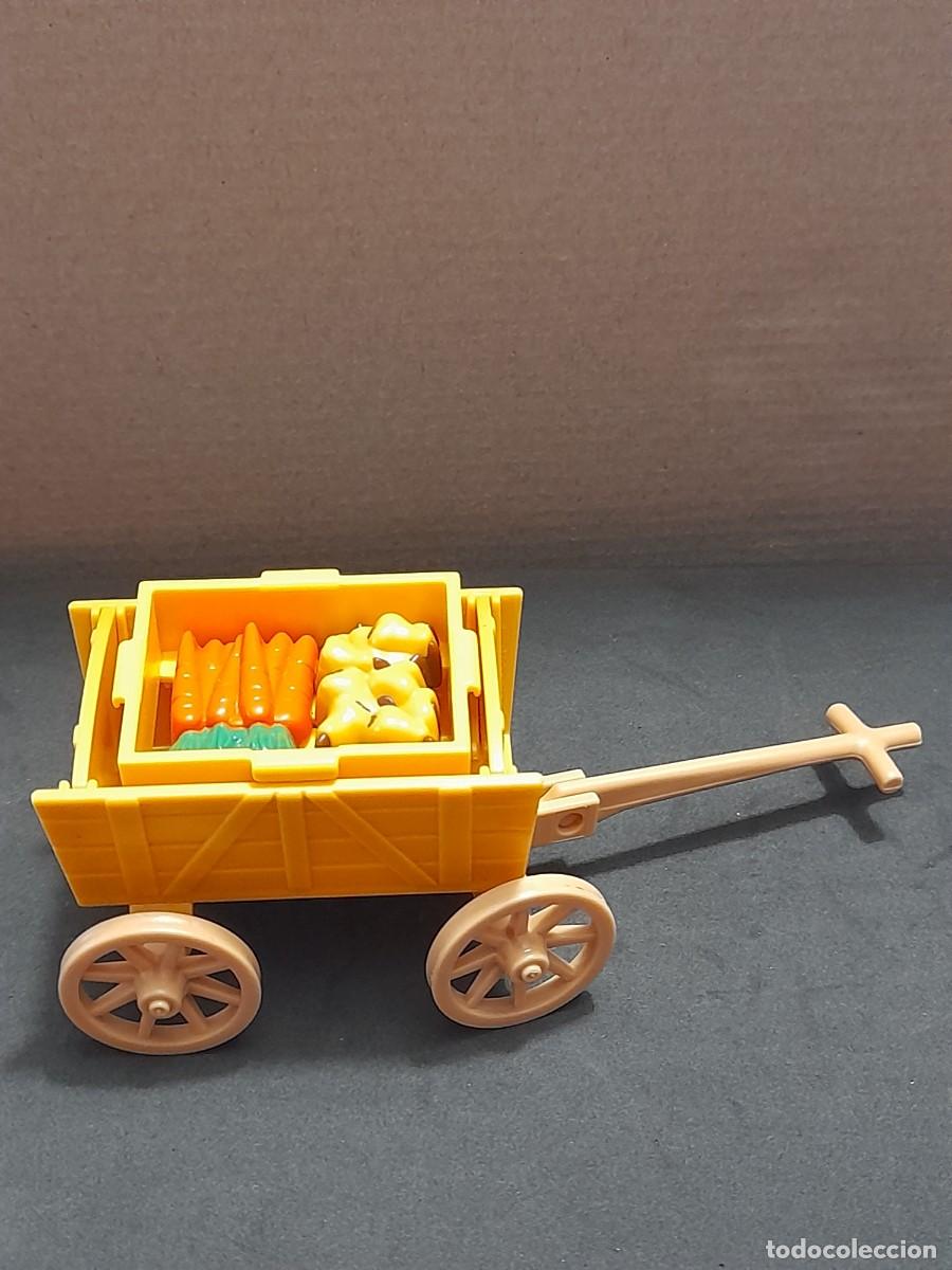 Playmobil: Playmobil accesorios, carro con hortalizas