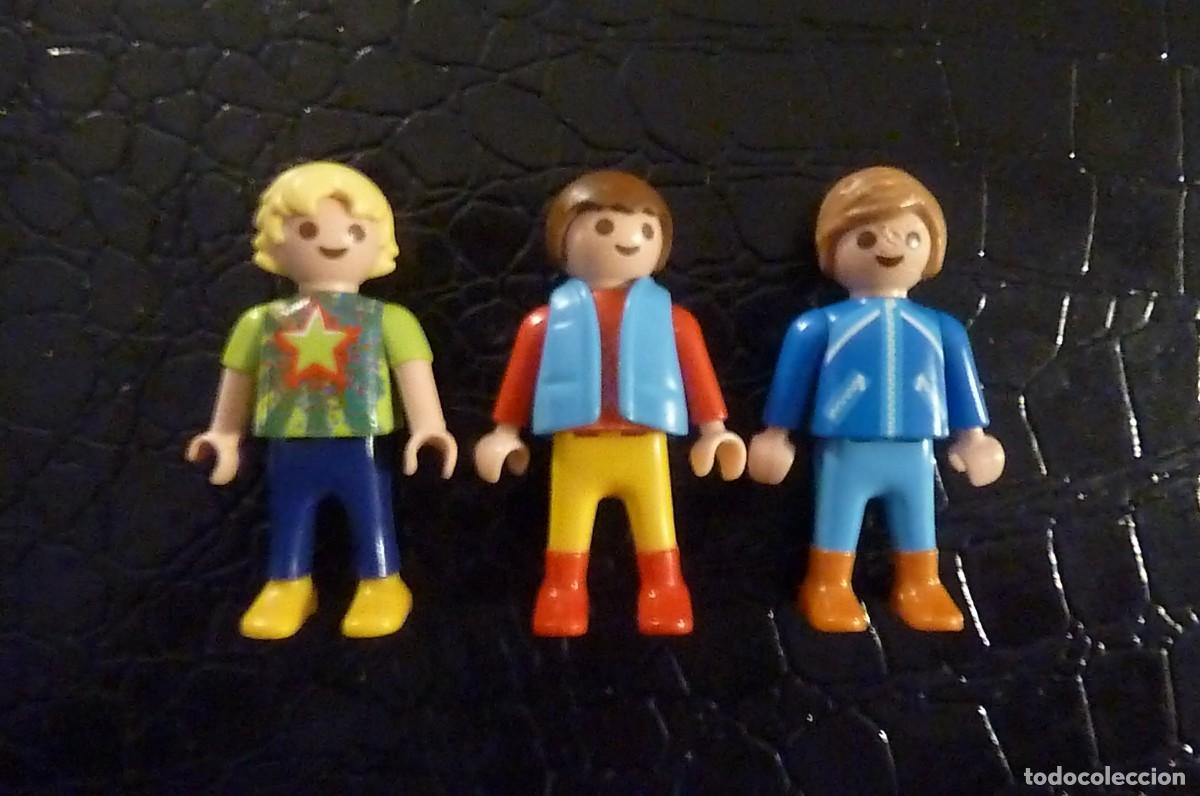 Playmobil: Lote figuras Playmobil. Ni&ntilde;os