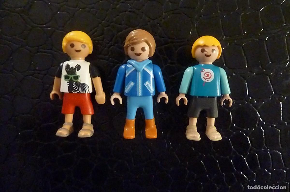 Playmobil: Lote figuras Playmobil. Ni&ntilde;os