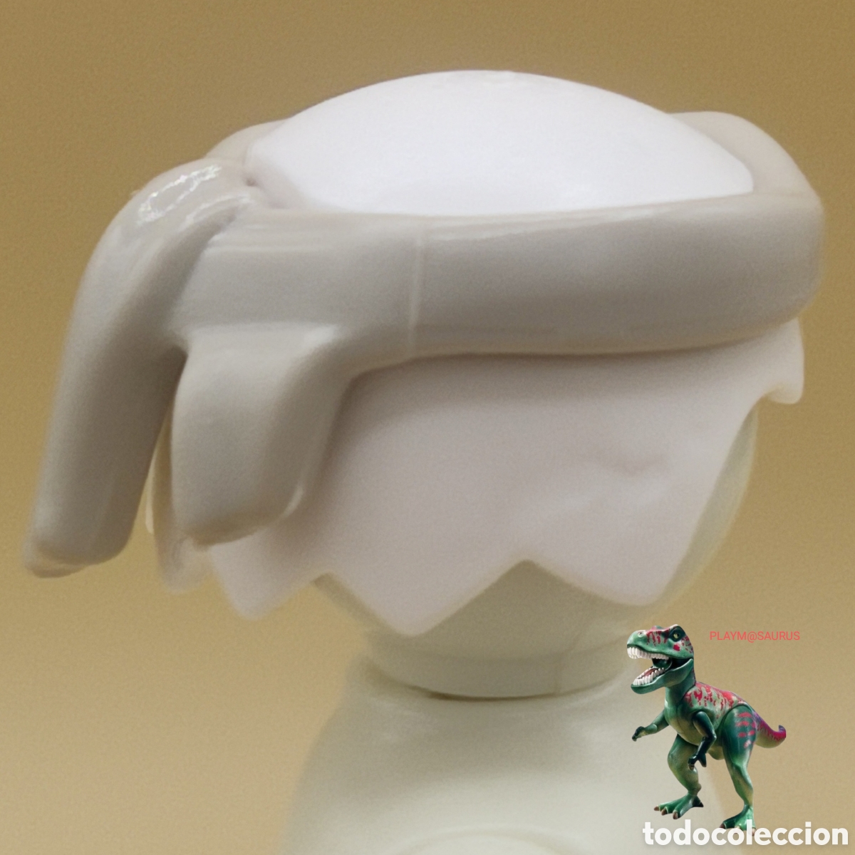 Playmobil: Playmobil cinta de pelo con lazo gris beduino romano medieval egipcio herrero cabeza 4409 5386