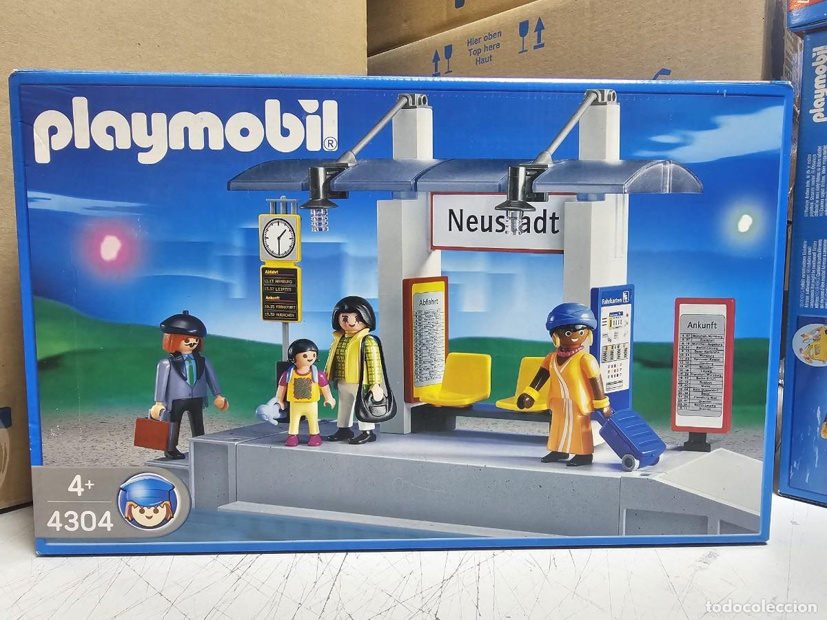 Playmobil: PLAYMOBIL 4304 ESTACI&Oacute;N DE TREN NEUSTADT A&Ntilde;O 2004, NUEVO, CERRADO