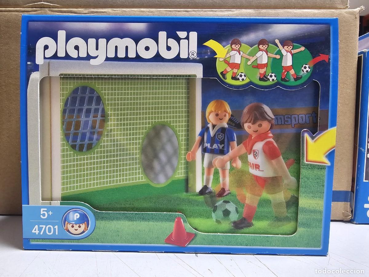 Playmobil: PLAYMOBIL 4701 MALET&Iacute;N DE ENTRENAMIENTO DE F&Uacute;TBOL 2005, NUEVO, CAJA CERRADA