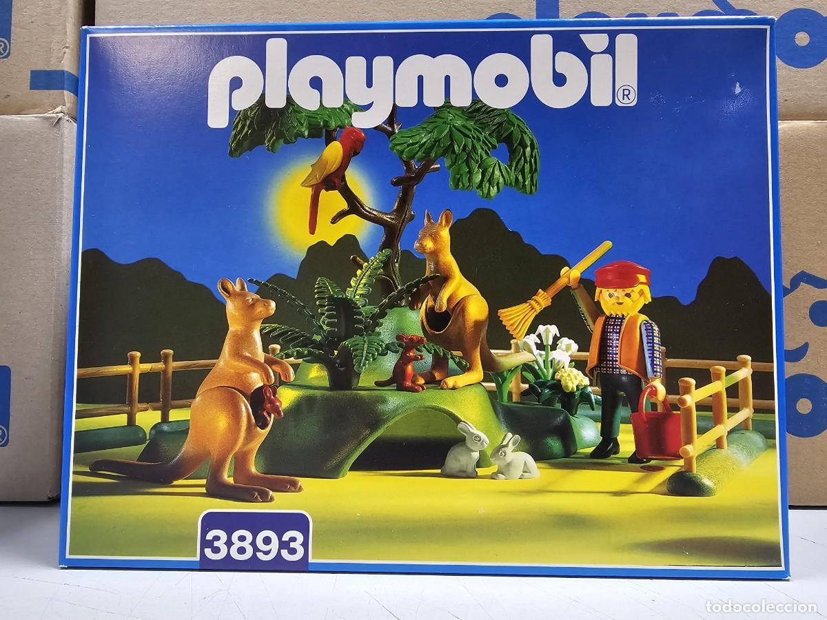 Playmobil: PLAYMOBIL 3893 RECINTO DE CANGUROS A&Ntilde;O 1996, NUEVO, CAJA CERRADA