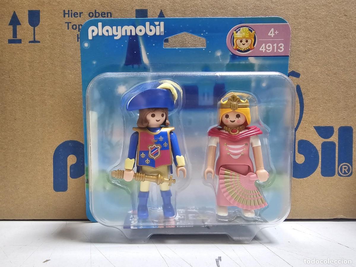 Playmobil: PLAYMOBIL 4913 DUO PACK CONDE Y CONDESA A&Ntilde;O 2009, NUEVO, CAJA CERRADA
