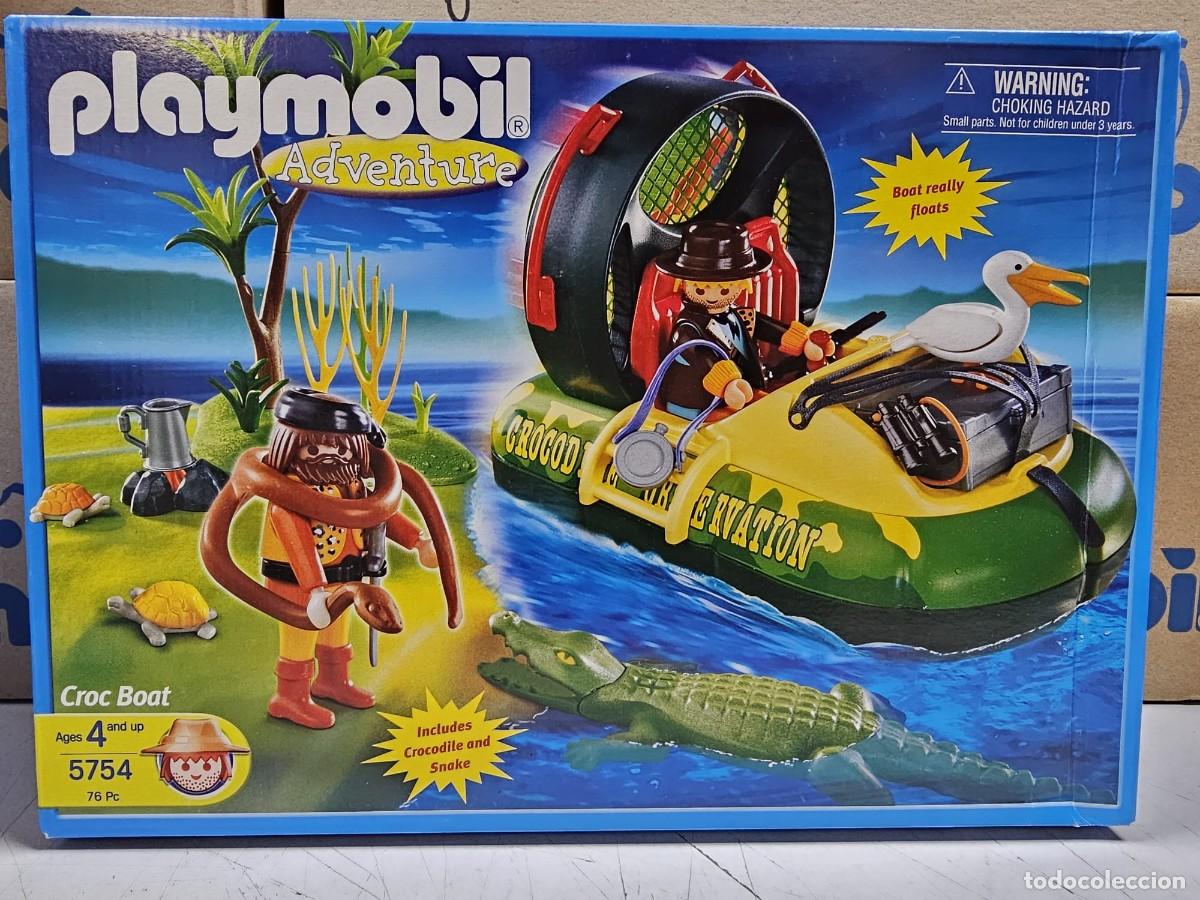 Playmobil: PLAYMOBIL 5754 OBSERVACI&Oacute;N DE COCODRILOS A&Ntilde;O 2005, NUEVO, CAJA CERRADA