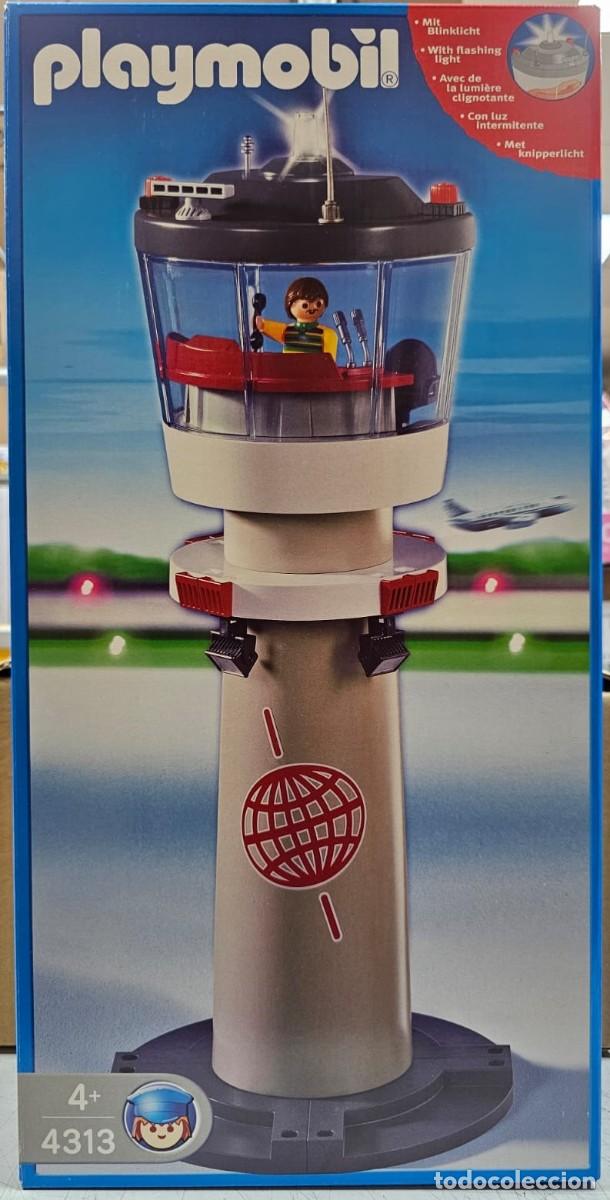 Playmobil: PLAYMOBIL 4313 TORRE DE CONTROL DEL AEROPUERTO, A&Ntilde;O 2005, NUEVO, CAJA CERRADA