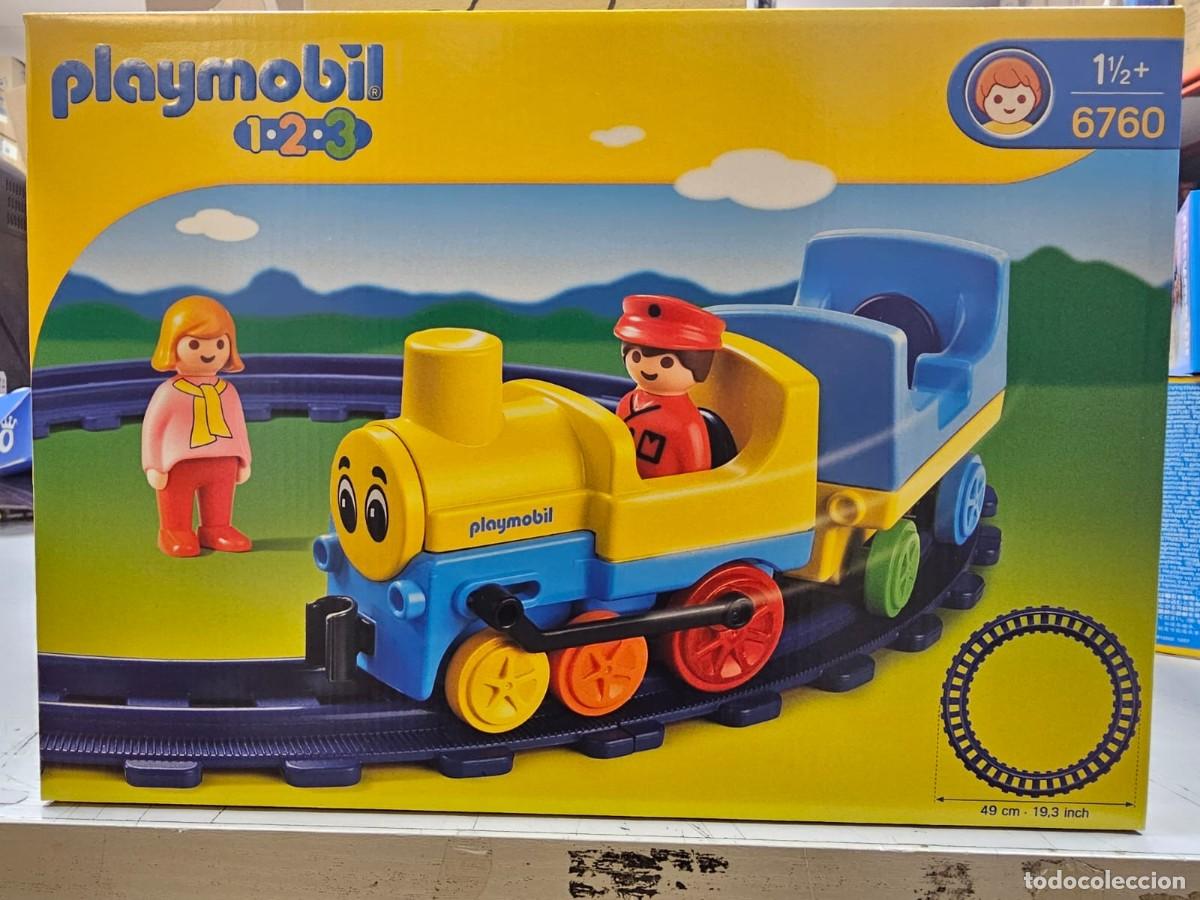 Playmobil: PLAYMOBIL 6760 1.2.3 LOCOMOTORA, 2006, NUEVO, CAJA CERRADA