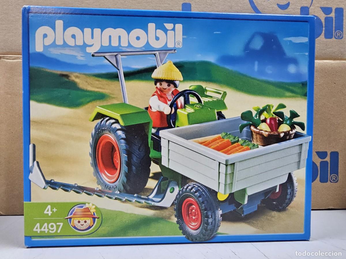 Playmobil: PLAYMOBIL 4497 GRANJERA CON TRACTOR, 2004, NUEVO, CERRADO