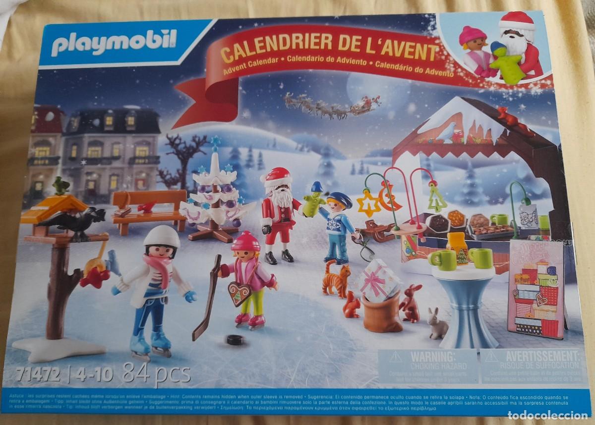 Playmobil: Playmobil calendario de Adviento, mercadillo Navide&ntilde;o