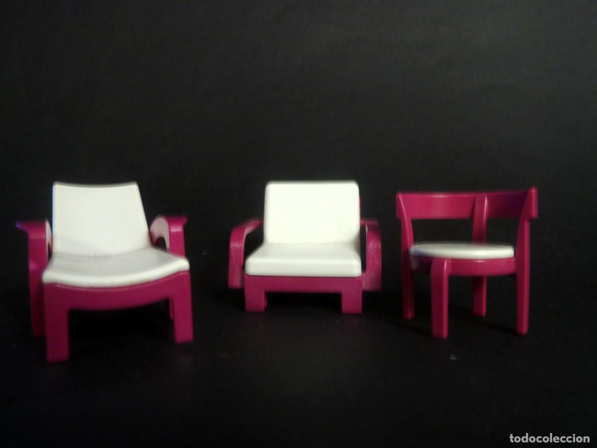 Playmobil: Lote sillas y hamaca. Playmobil