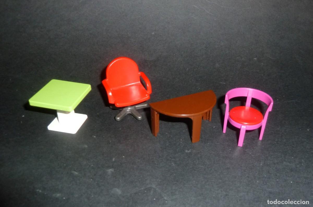 Playmobil: Lote sillas y mesas. Playmobil