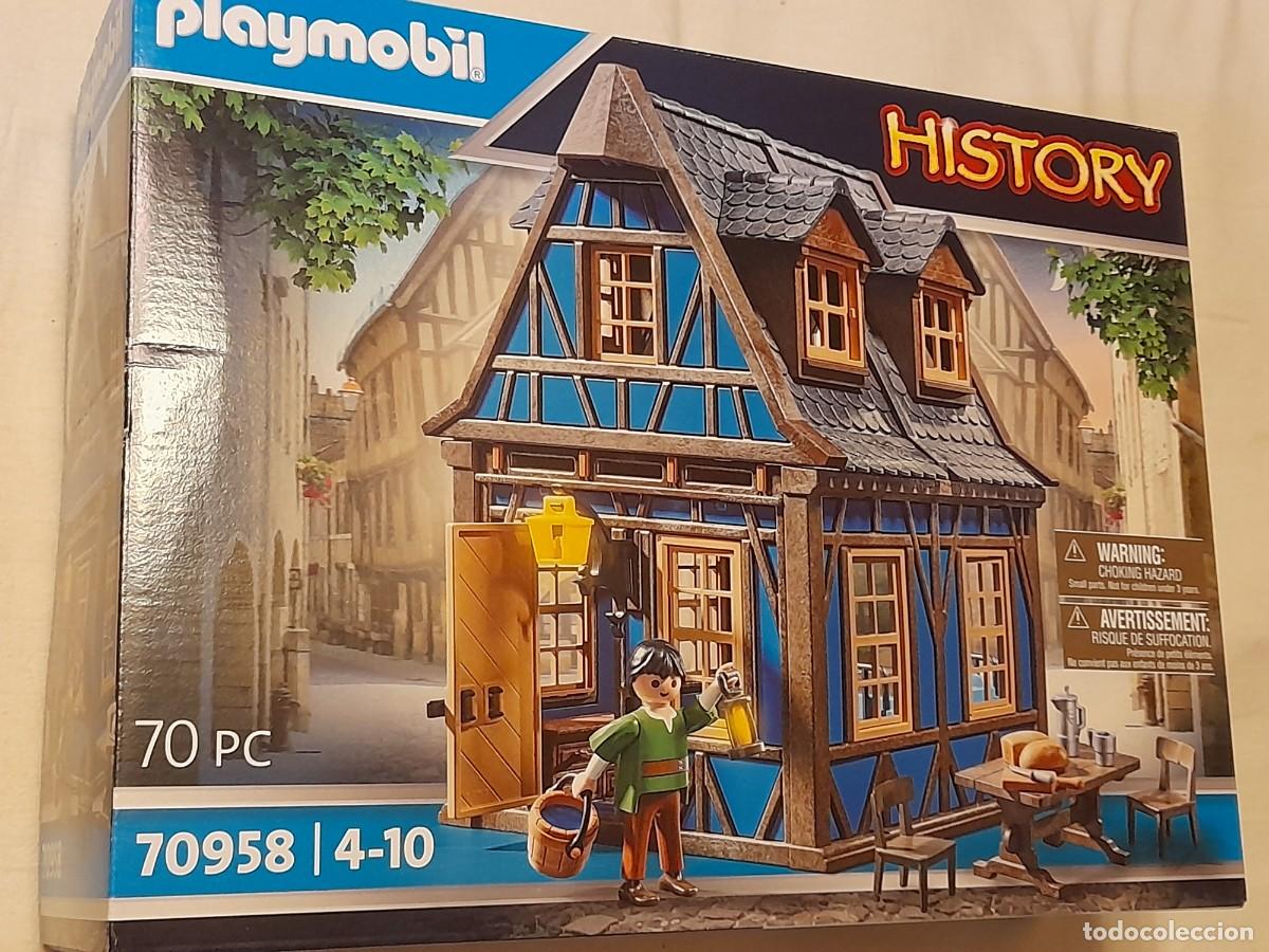 Playmobil: Playmobil History, merieval, casa azul