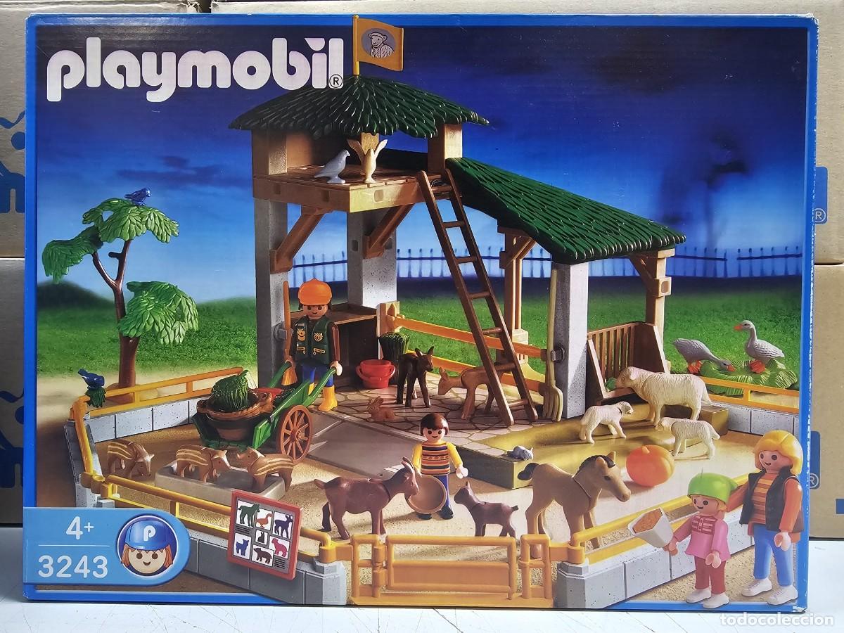 Playmobil: PLAYMOBIL 3243 GRANJA DE ANIMALES, A&Ntilde;O 2002, NUEVO, CERRADO
