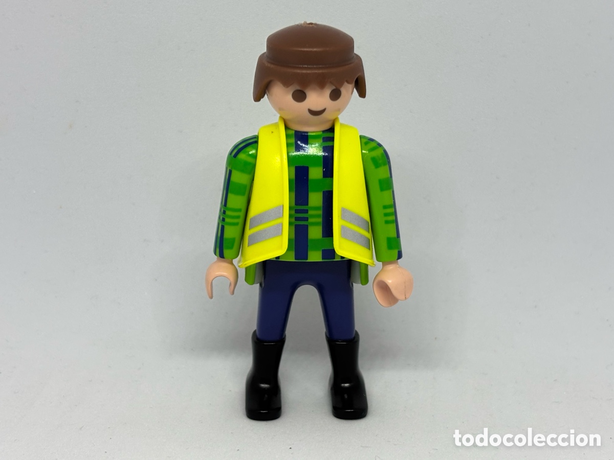 Playmobil: Playmobil chico chaleco amarillo - Foto 1